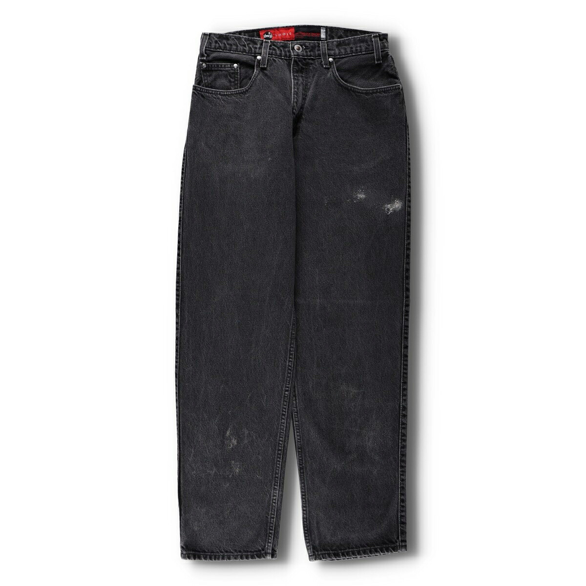 Levi's/リーバイス SILVER TAB シルバータブ LOOSE ルーズ ブラックデニム テーパードデニムパンツ