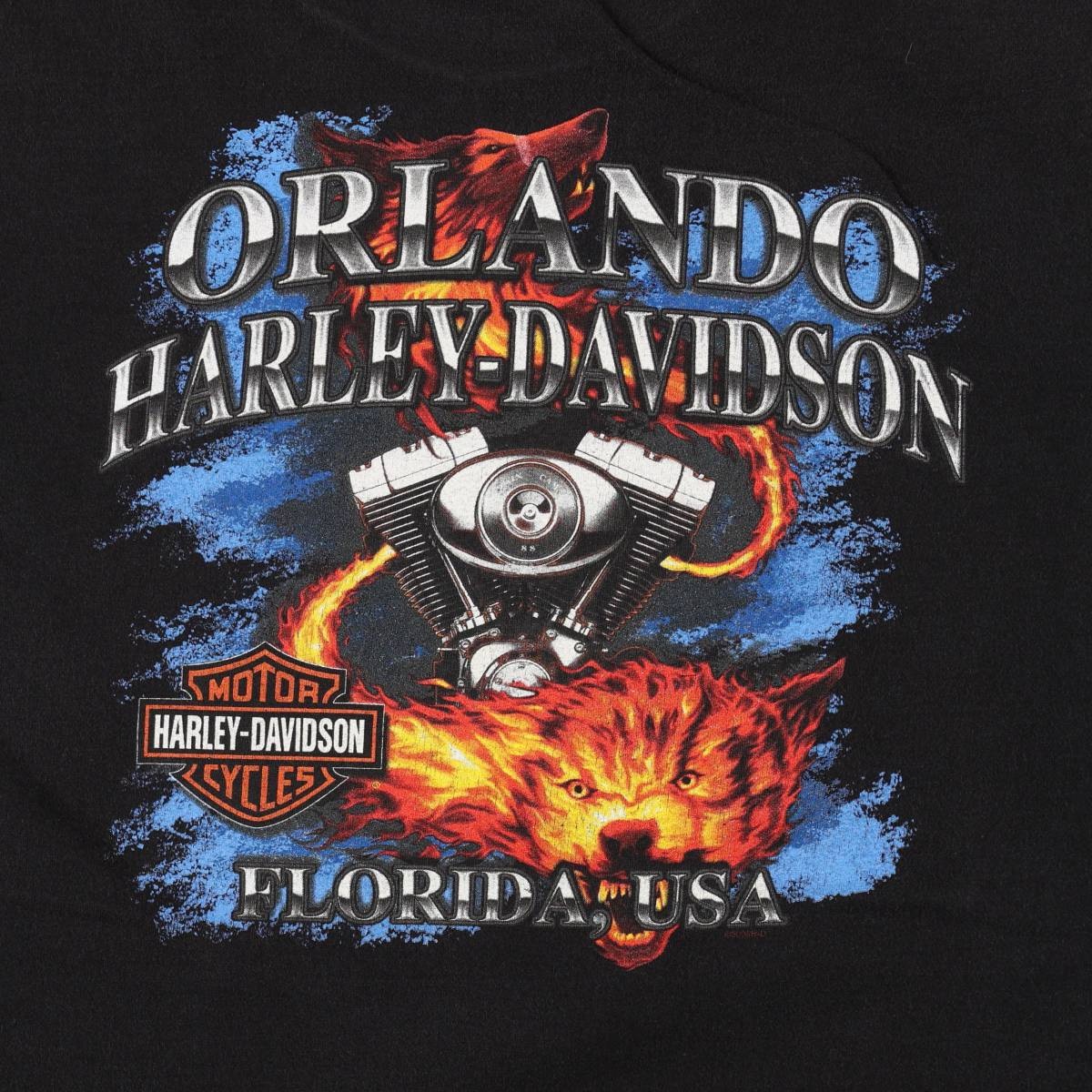 Harley-Davidson/ハーレーダビッドソン モーターサイクル バイクTシャツ