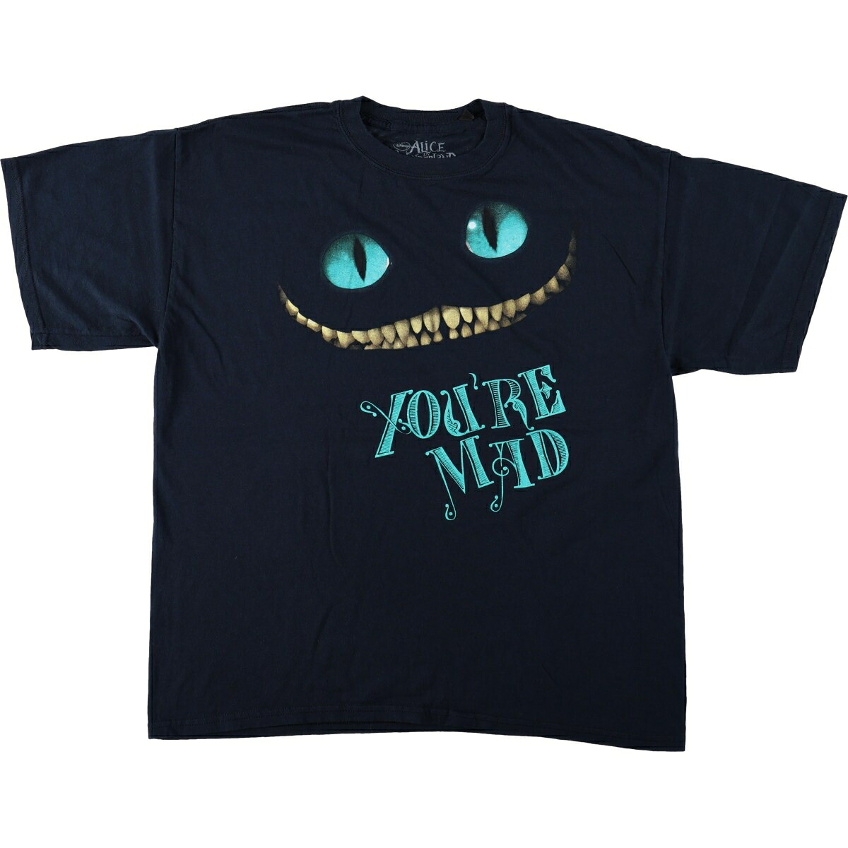 アリスインワンダーランド ALICE IN WONDERLAND チェシャ猫 映画 ムービーTシャツ