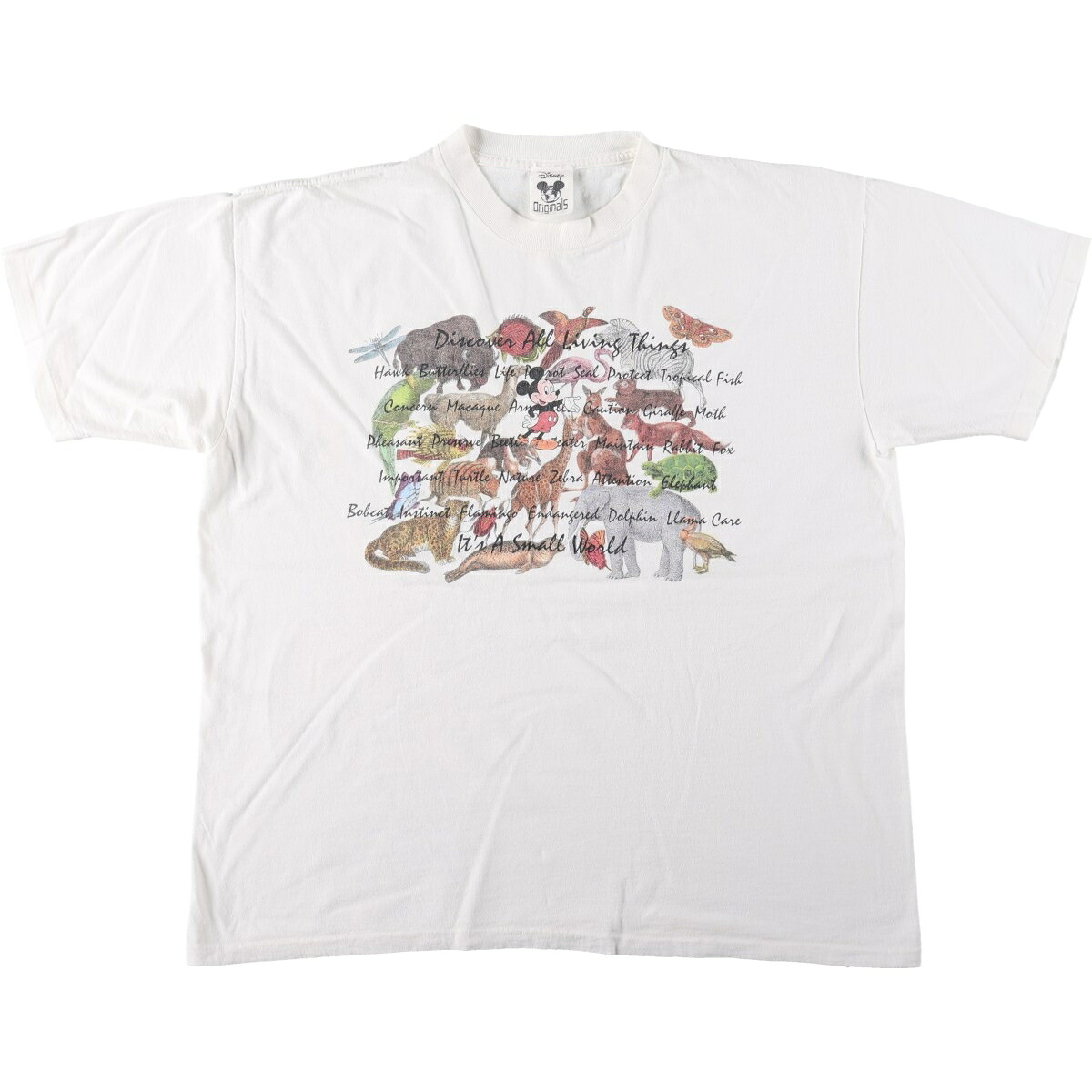 Disney/ディズニー MICKEY MOUSE ミッキーマウス キャラクタープリントTシャツ