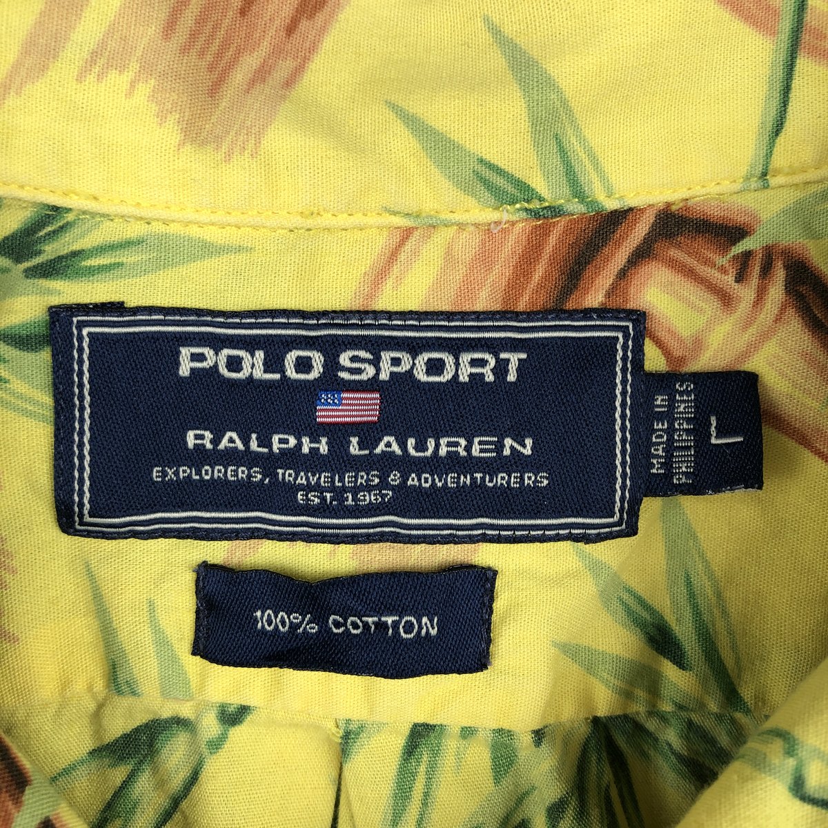 Ralph Lauren/ラルフローレン POLO SPORT ポロスポーツ ハワイアンアロハシャツ