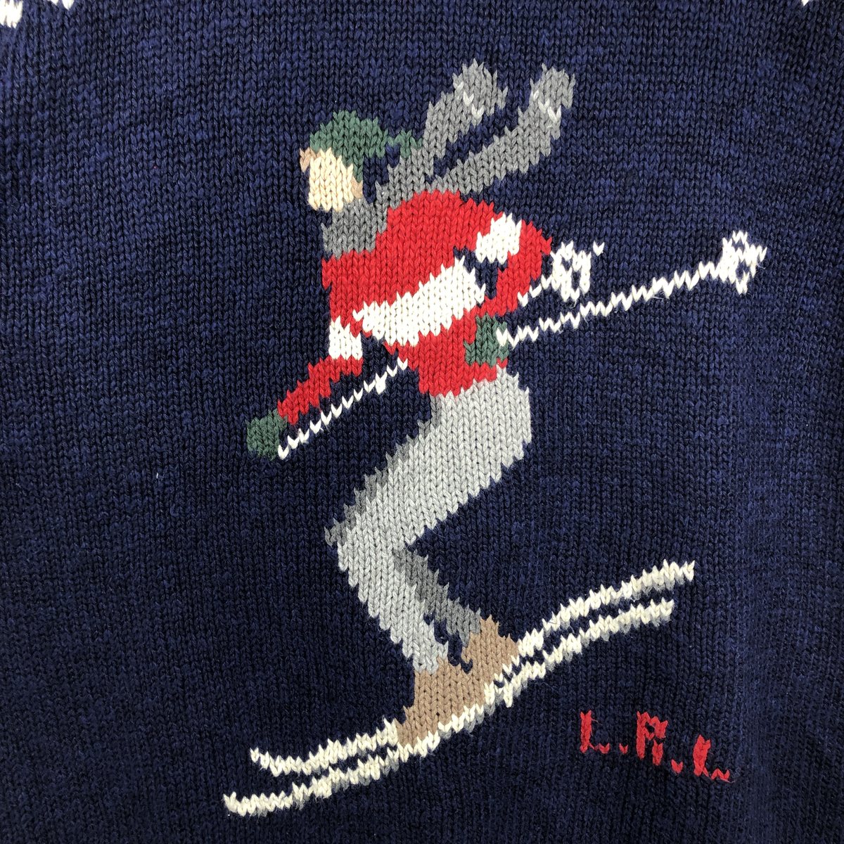 Ralph Lauren/ラルフローレン LAUREN ローレン リネンニットセーター