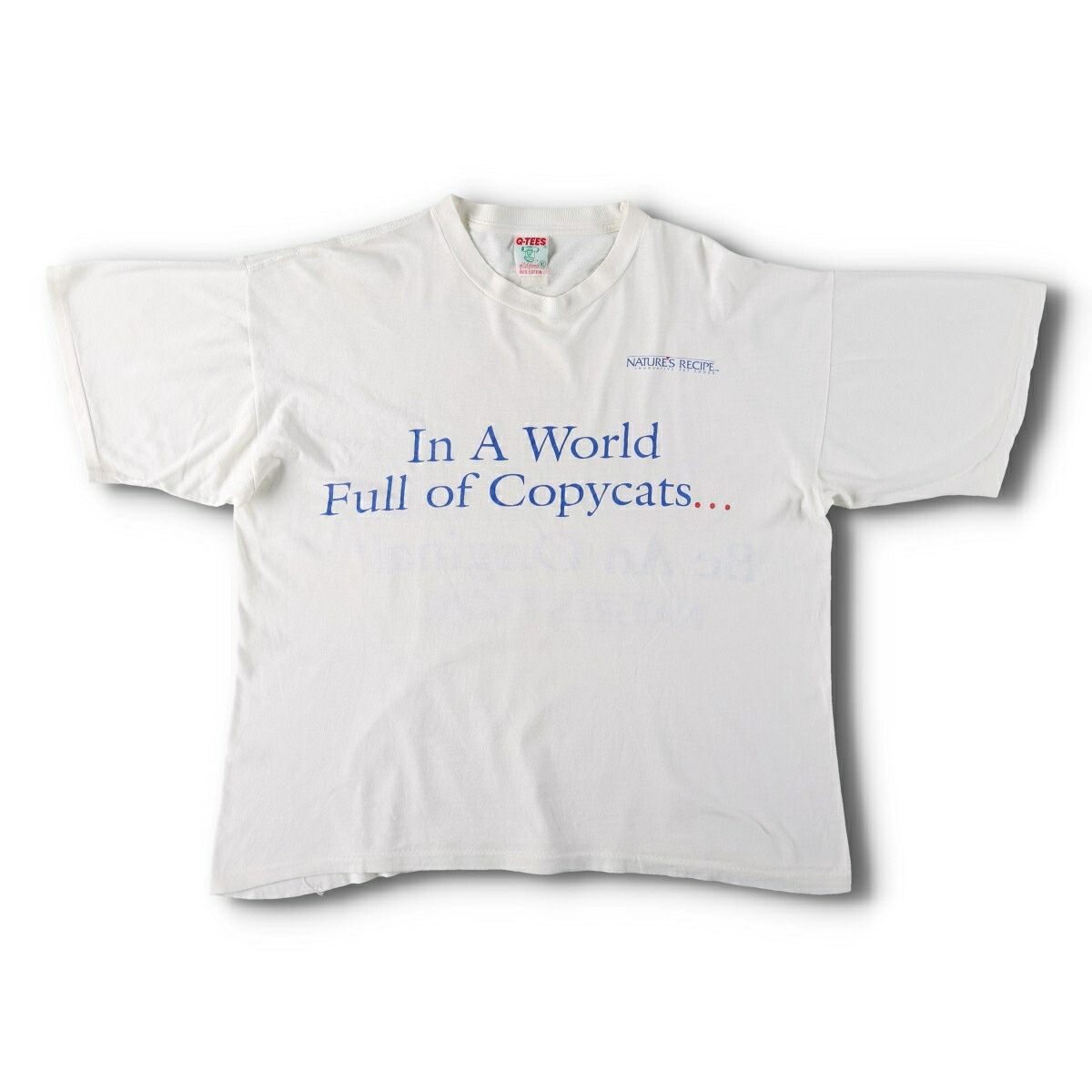 Q-TEES Natures Recipe アドバタイジングTシャツ