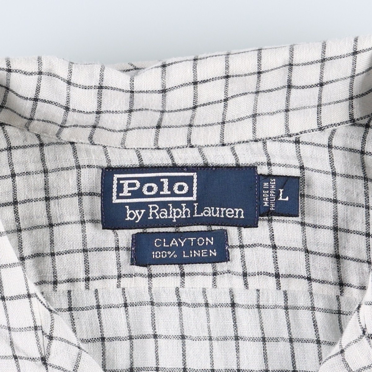 Ralph Lauren/ラルフローレン POLO by Ralph Lauren CLAYTON 半袖 リネンシャツ