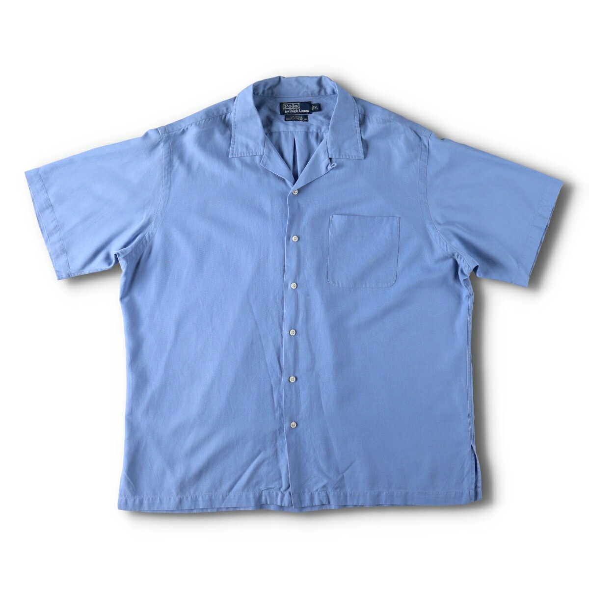 Ralph Lauren/ラルフローレン POLO by Ralph Lauren CALDWELL 半袖 オープンカラー シルクシャツ