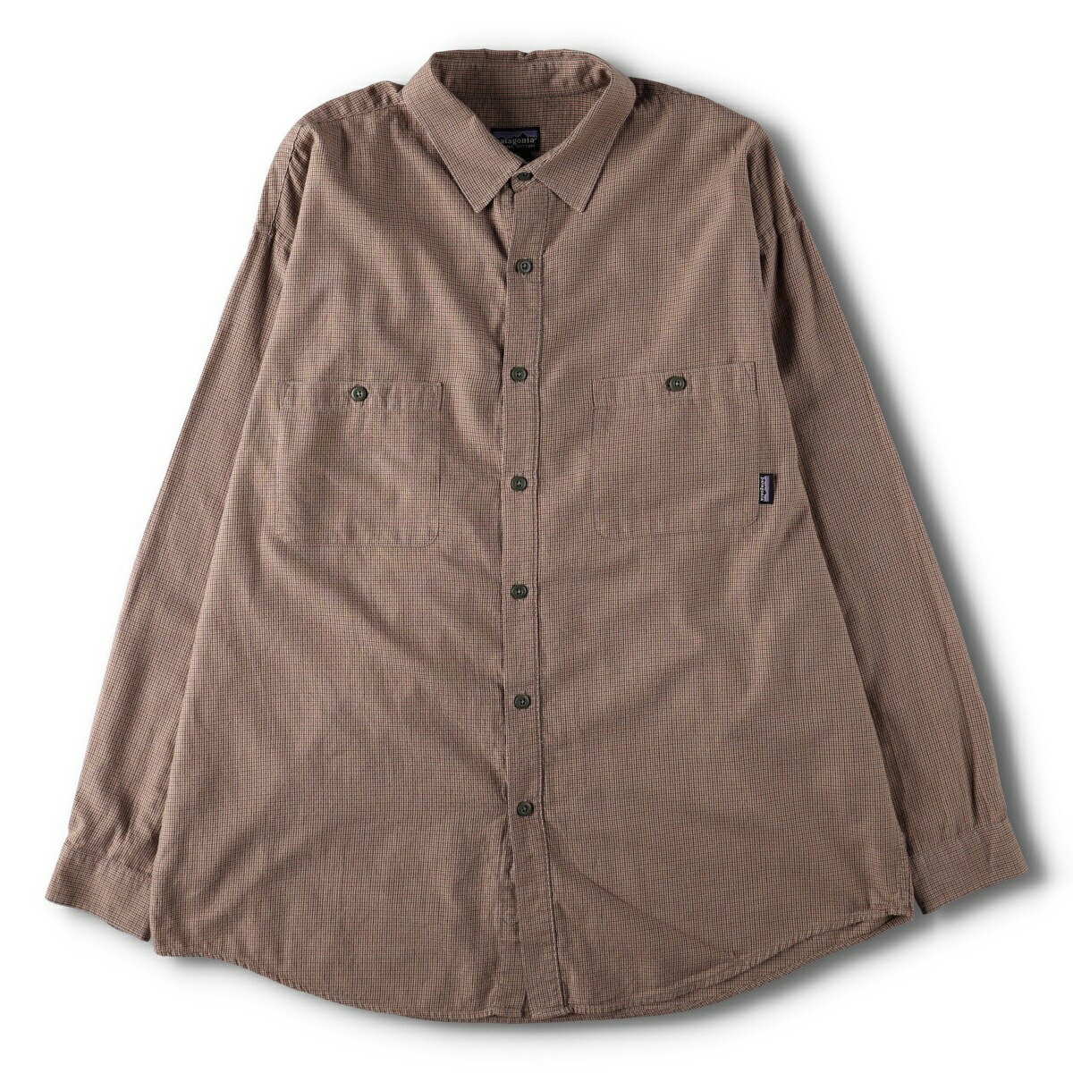 Patagonia/パタゴニア ORGANIC COTTON オーガニックコットン 53835F02 長袖 コットンチェックシャツ