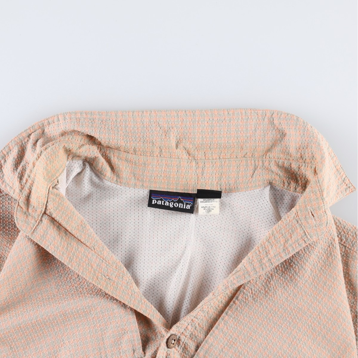 Patagonia/パタゴニア 82021SP2002 アイランドホッパーシャツ 長袖 チェックシャツ