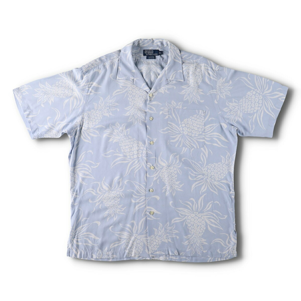 Ralph Lauren/ラルフローレン POLO by Ralph Lauren CLAYTON レーヨン ハワイアンアロハシャツ