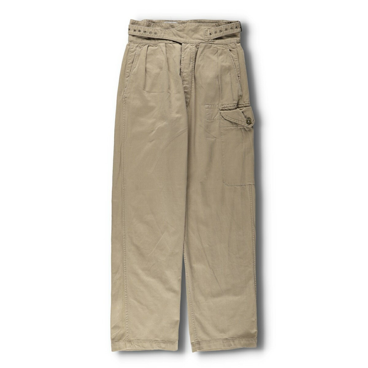 1950 PATTERN TROUSERS DRILL KHAKI ミリタリー グルカパンツ