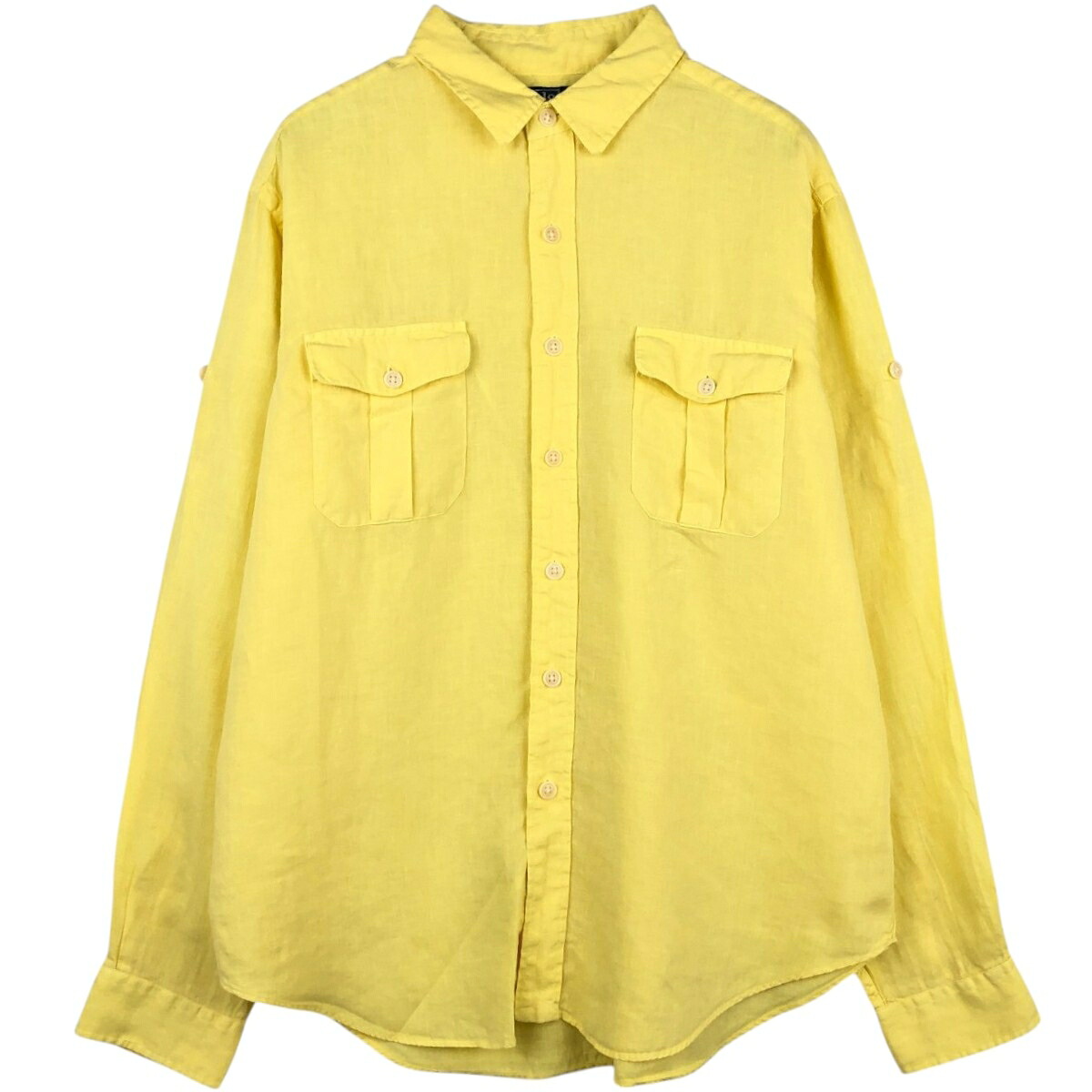 Ralph Lauren/ラルフローレン 長袖 リネンシャツ