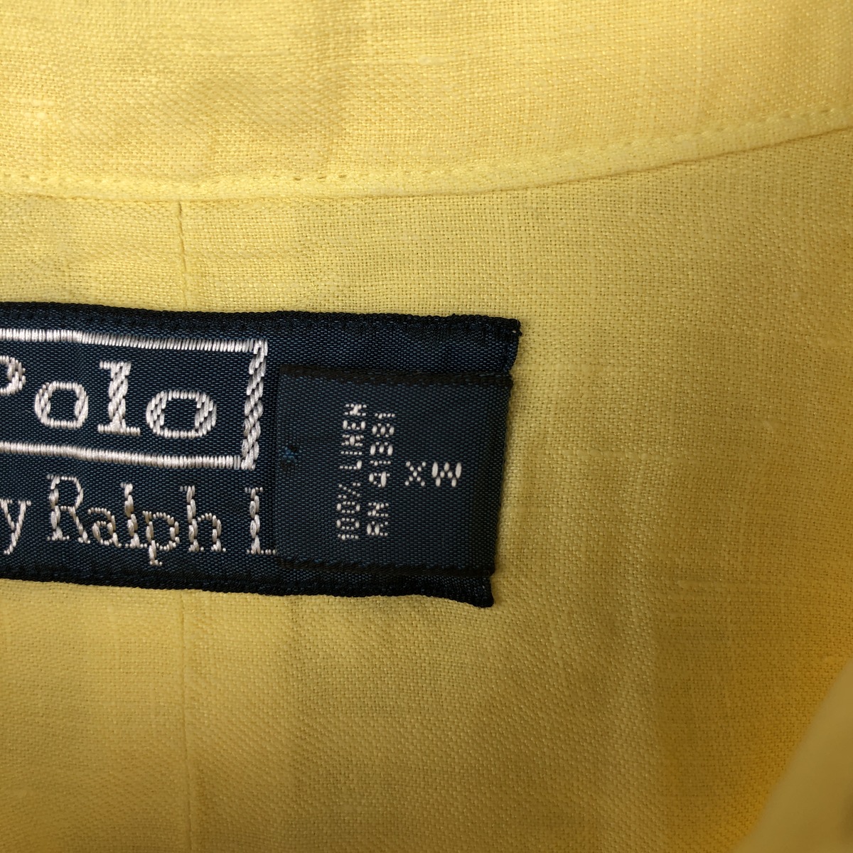 Ralph Lauren/ラルフローレン 長袖 リネンシャツ