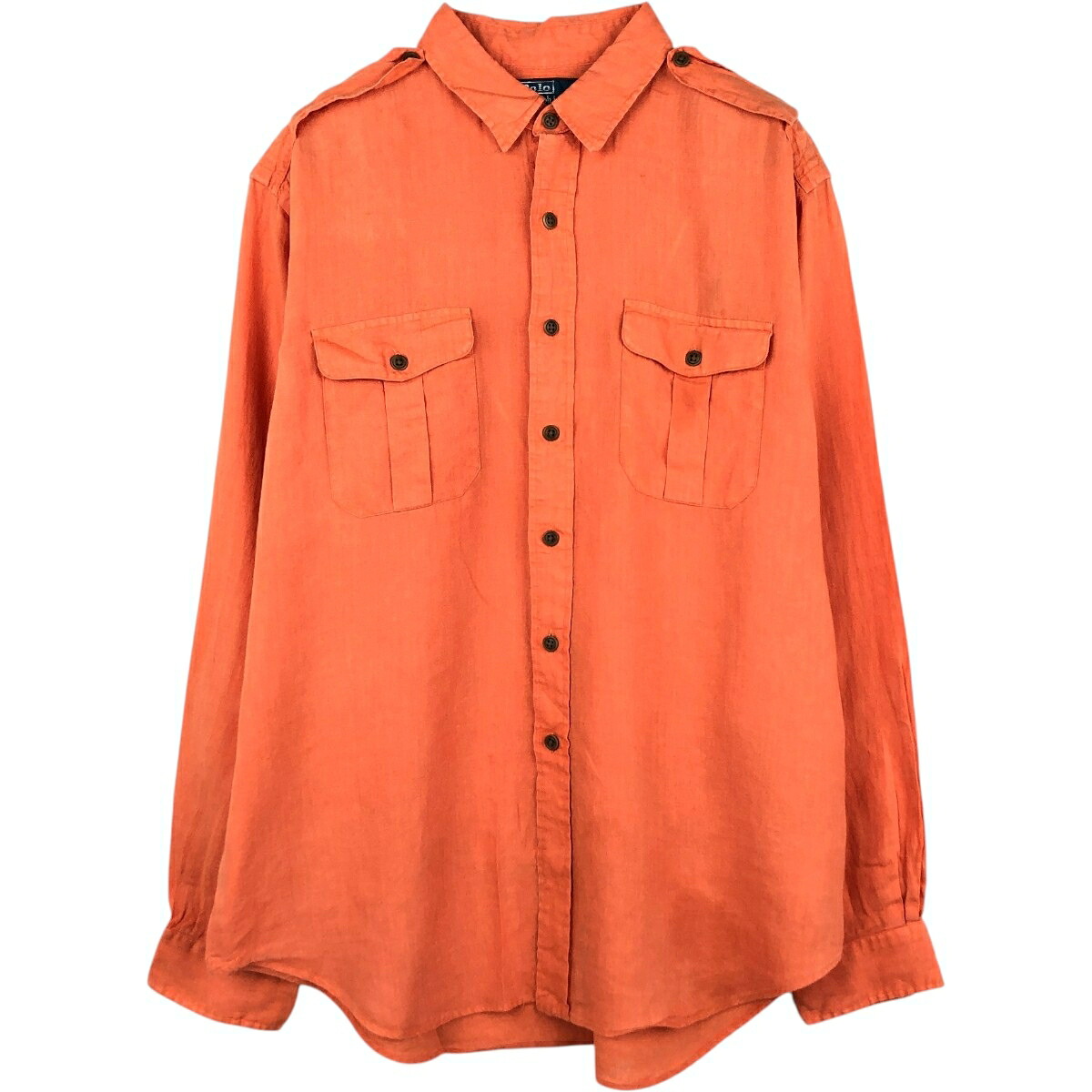 Ralph Lauren/ラルフローレン 長袖 リネンシャツ