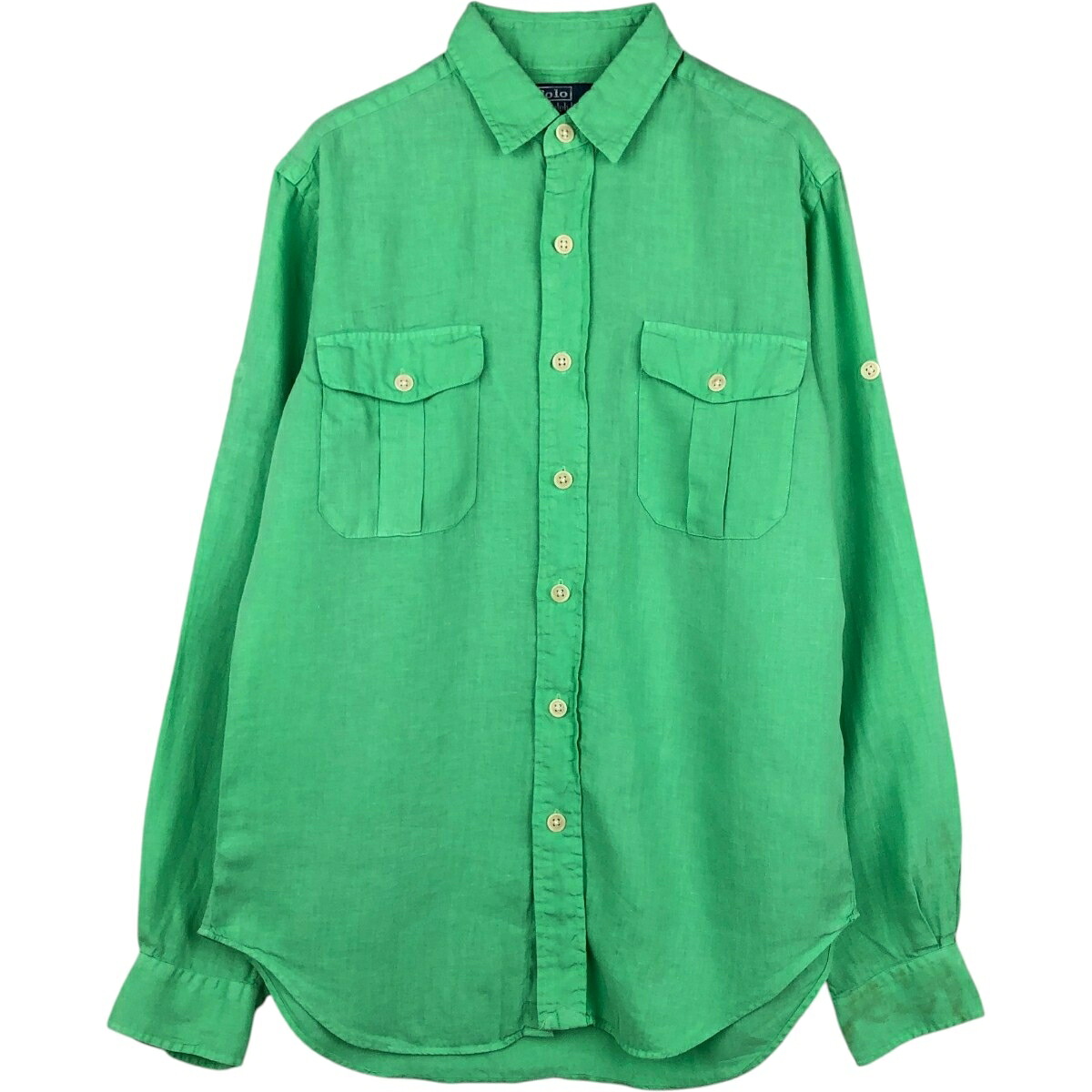 Ralph Lauren/ラルフローレン 長袖 リネンシャツ