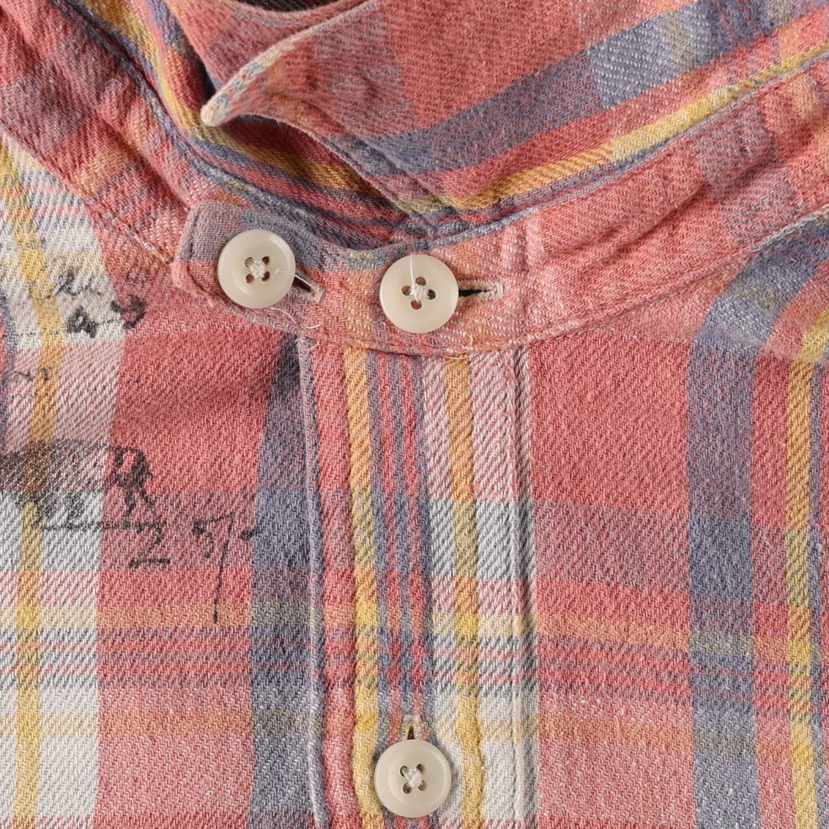 Ralph Lauren/ラルフローレン POLO by Ralph Lauren 長袖 フランネルチェックシャツ