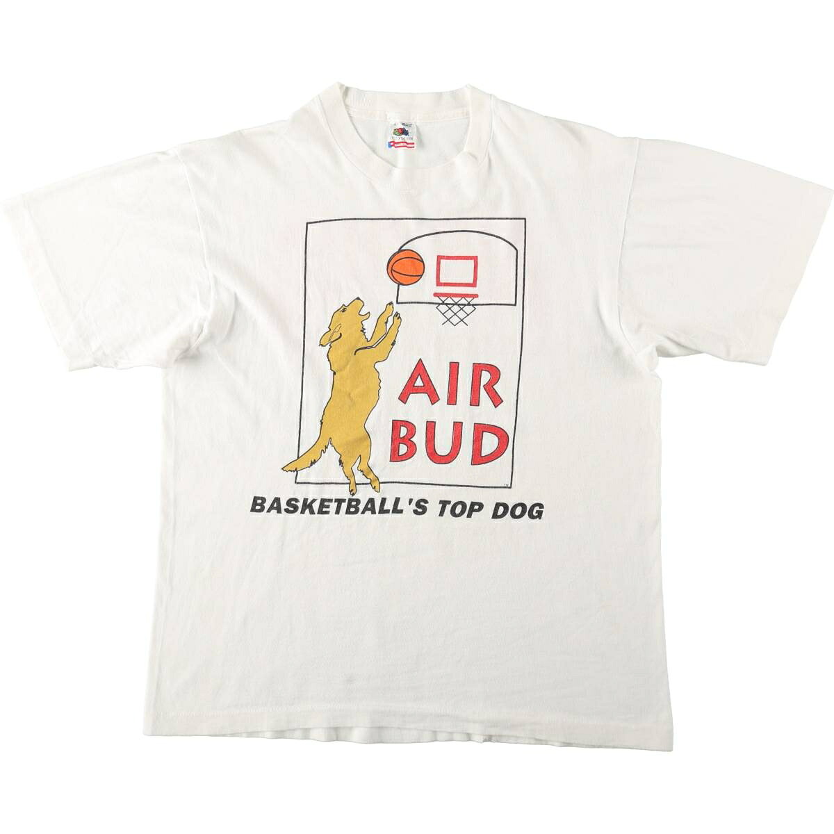FRUIT OF THE LOOM/フルーツオブザルーム AIR BUD エアバディ 映画 ムービーTシャツ