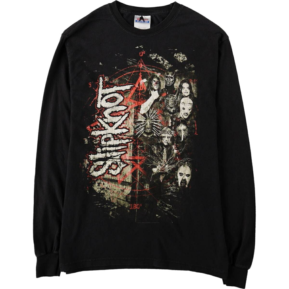 Hanes/ヘインズ SLIPKNOT スリップノット ロンT バンドTシャツ バンT