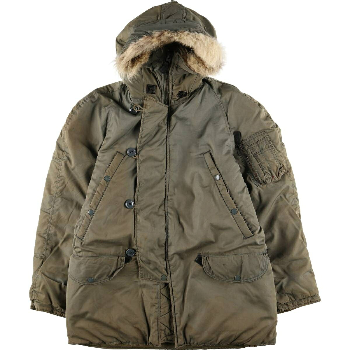 JACKET FLYING MAN'S CTN WARP AND NYLON FILLING OXFORD USAF SHADE 1509 TYPE N-3B MODIFIED ミリタリー フライトジャケット
