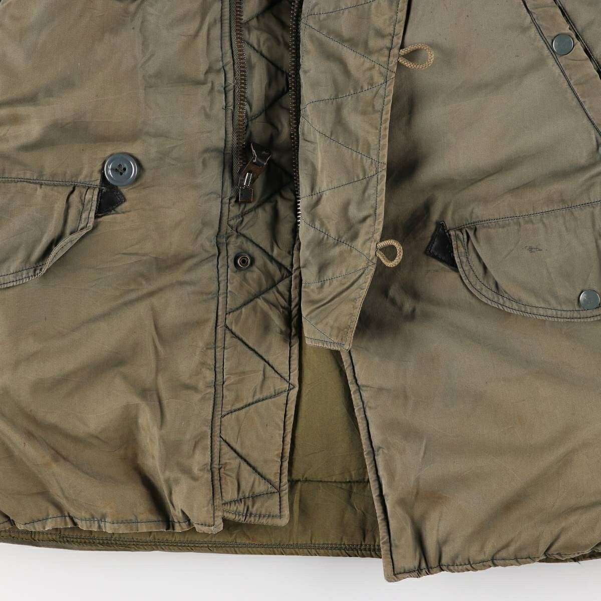 JACKET FLYING MAN'S CTN WARP AND NYLON FILLING OXFORD USAF SHADE 1509 TYPE N-3B MODIFIED ミリタリー フライトジャケット