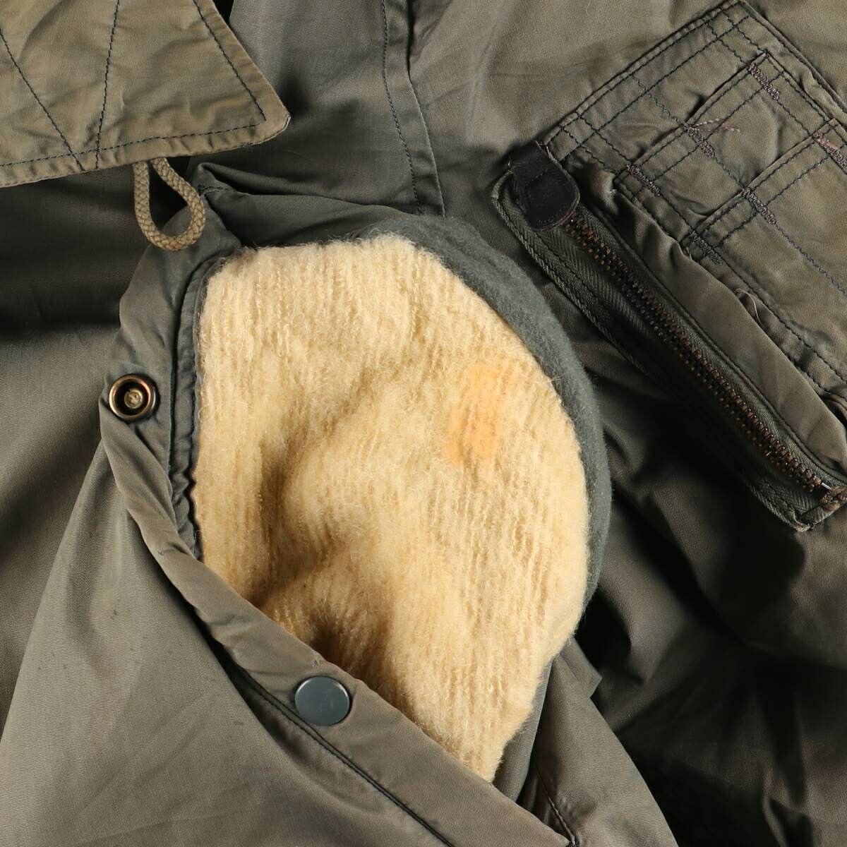 JACKET FLYING MAN'S CTN WARP AND NYLON FILLING OXFORD USAF SHADE 1509 TYPE N-3B MODIFIED ミリタリー フライトジャケット