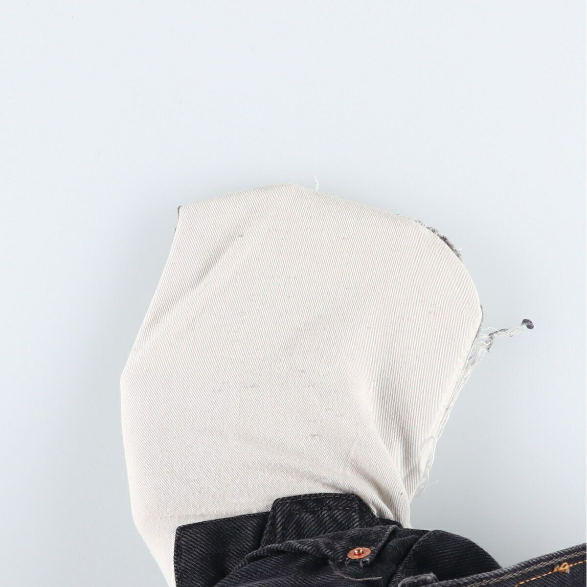 Levi's/リーバイス 517-0285 ユーロモデル ブラックデニム テーパードデニムパンツ