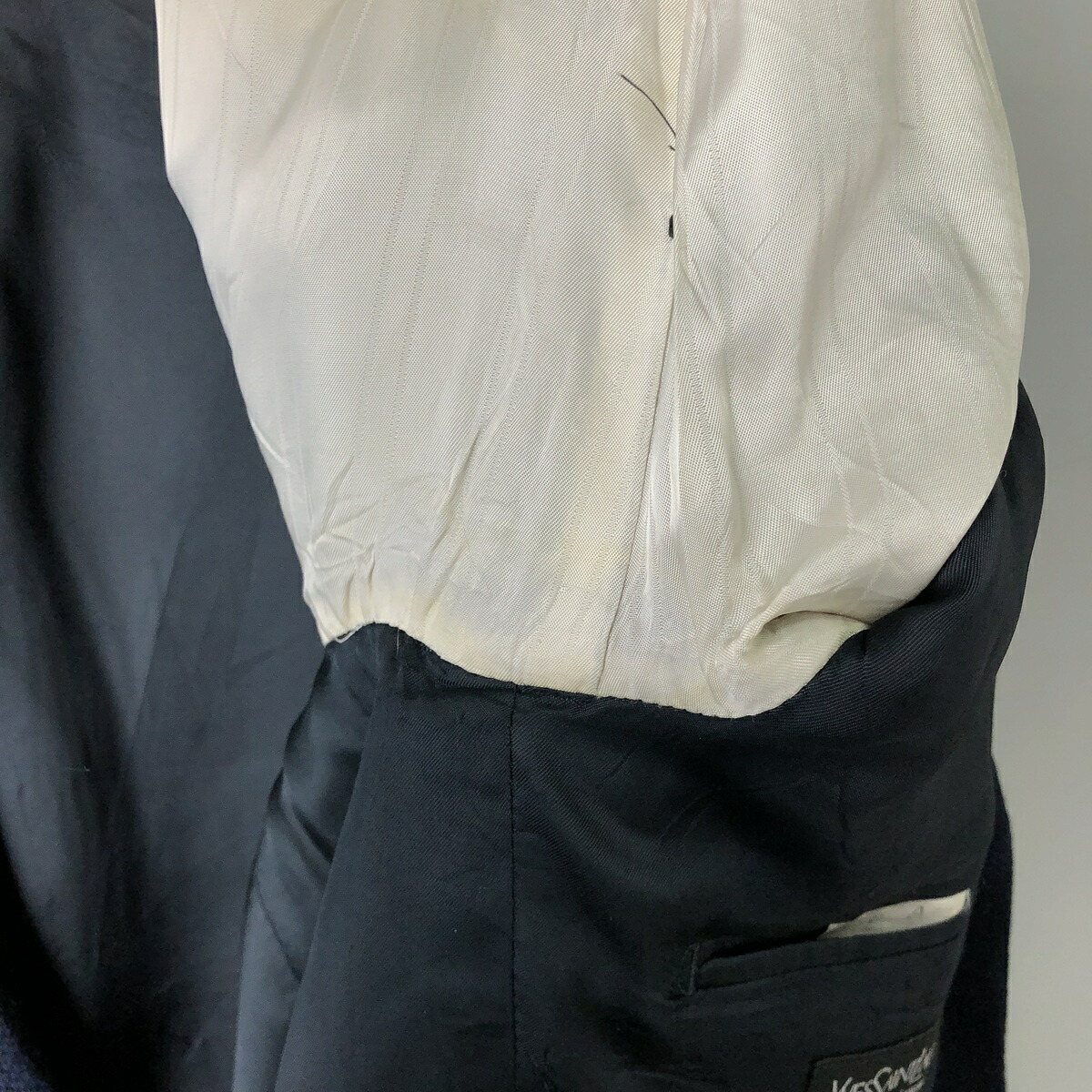 Yves Saint Laurent/イヴサンローラン POUR HOMME プールオム ウールテーラードジャケット