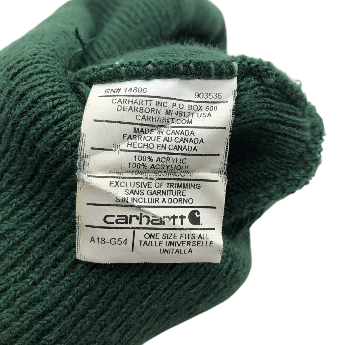 Carhartt/カーハート ニット帽 ビーニー