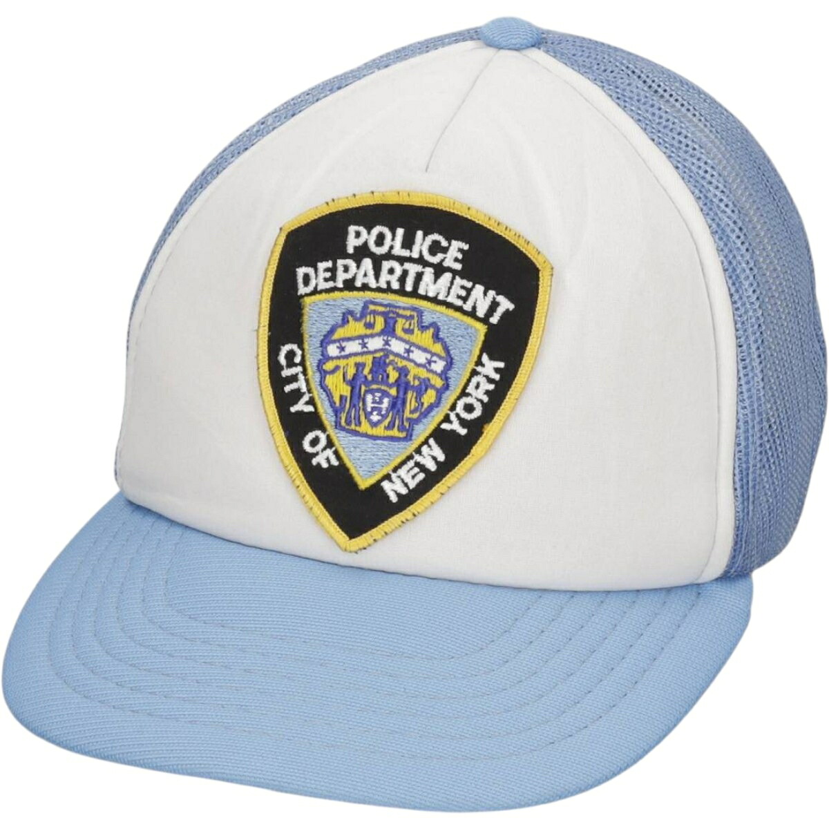 YUPOONG NYPD ニューヨーク市警察 メッシュキャップ