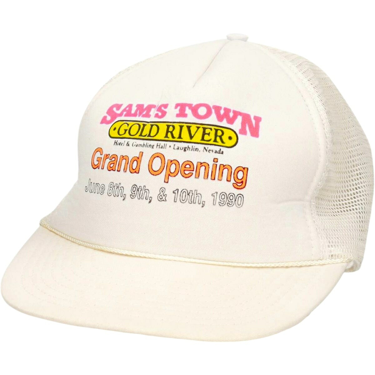 SAM'S TOWN GOLD RIVER メッシュキャップ