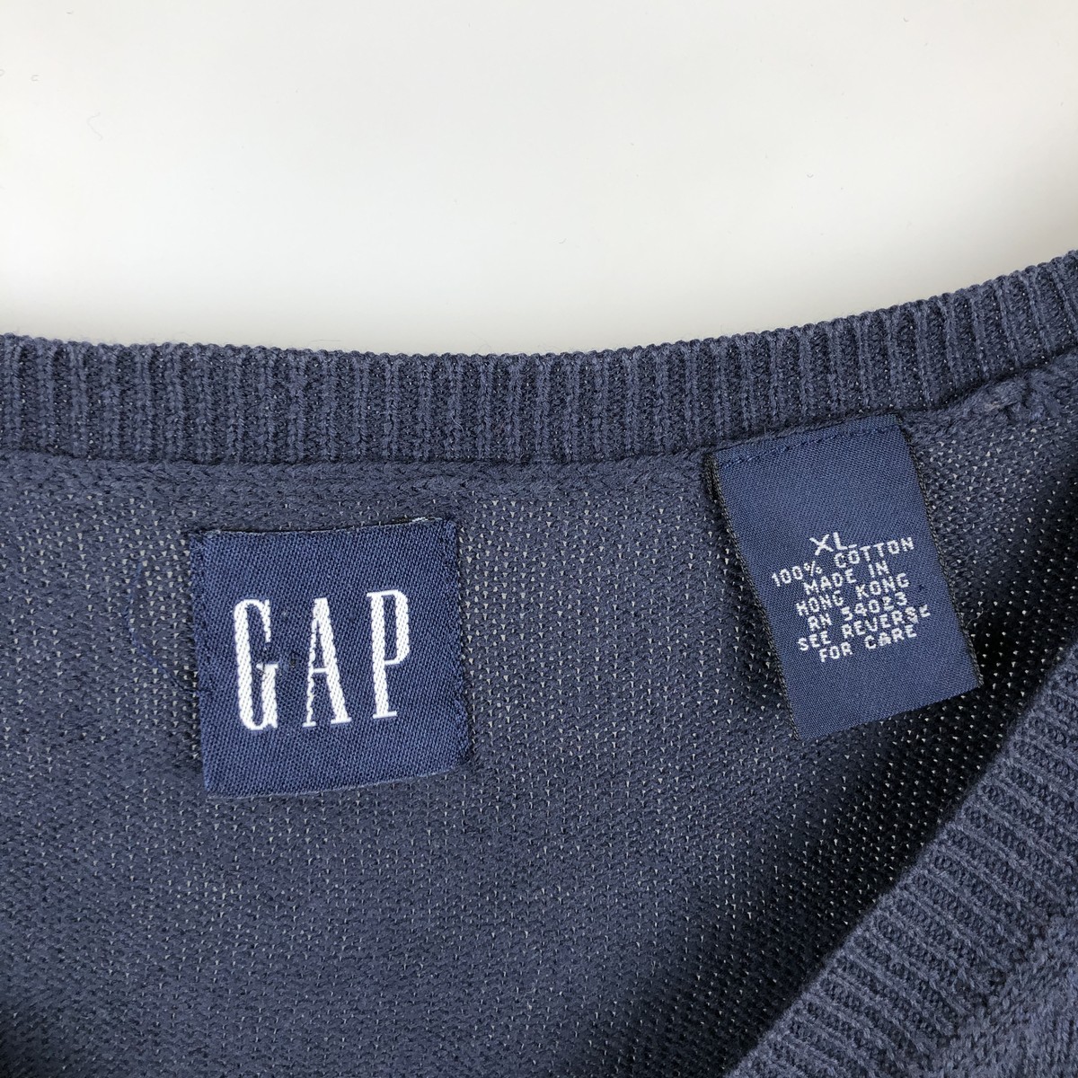 GAP/ギャップ オールドギャップ Vネック コットンニットベスト