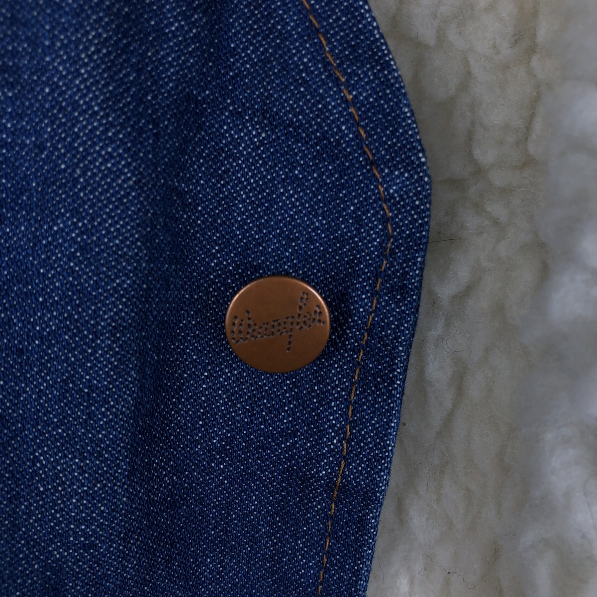 Wrangler/ラングラー NO-FAULT DENIMS デニムボアベスト