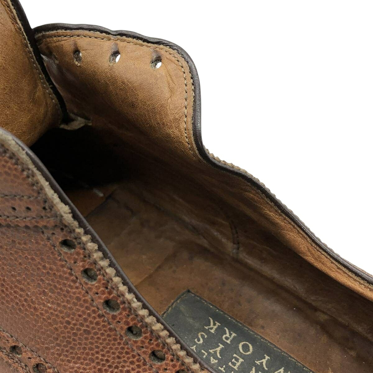 古着 BARNEYS NEWYORK フルブローグ ウイングチップシューズ イタリア製 10M メンズ28.0cm相当 /saa014509 【中古】 【251120】 【SS2606_30
