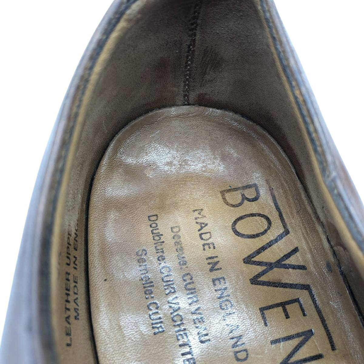 BOWEN プレーントゥシューズ