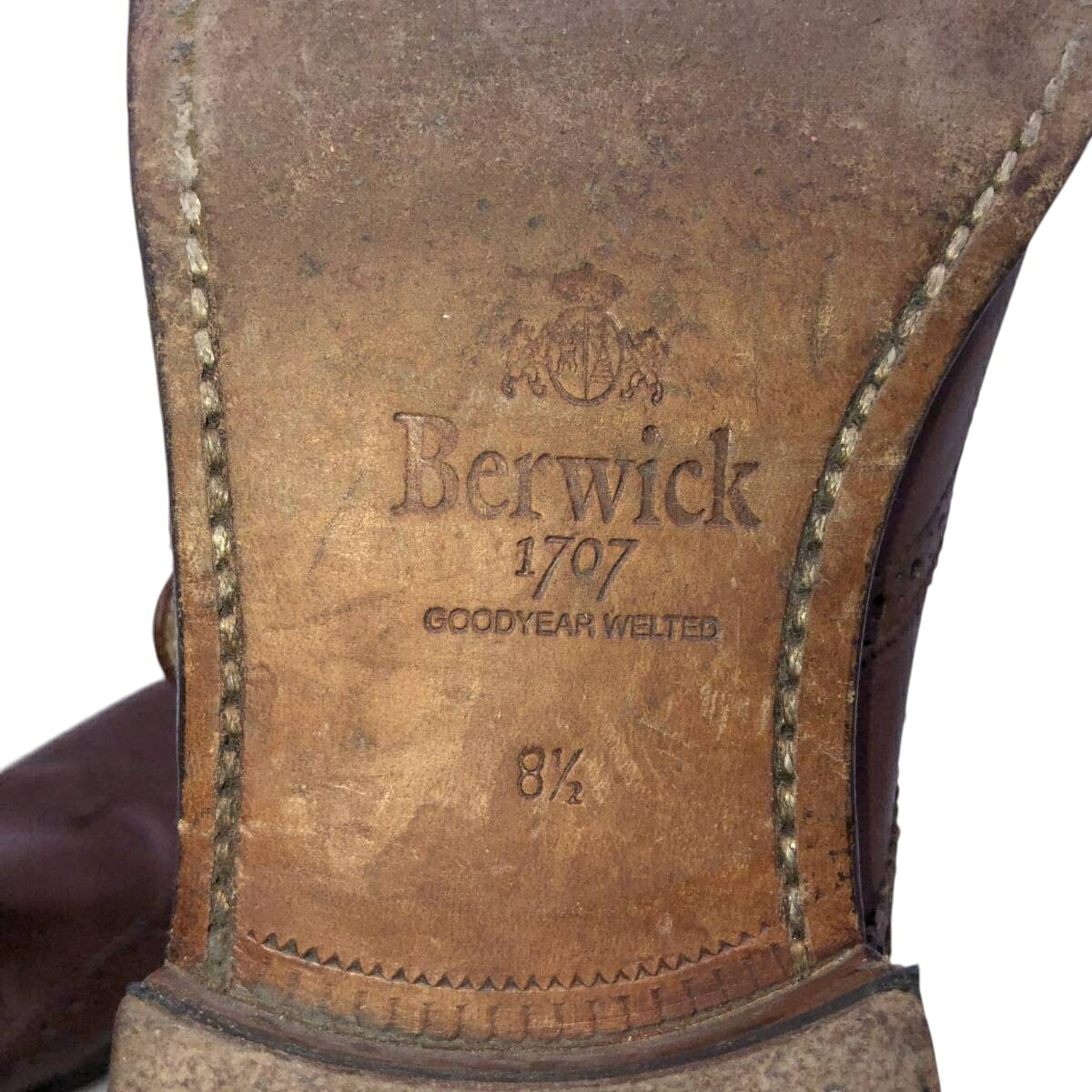 Berwick/バーウィック モンクストラップシューズ