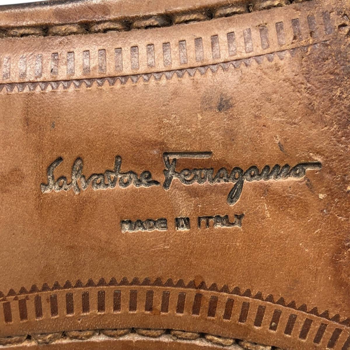 Salvatore Ferragamo/フェラガモ プレーントゥシューズ