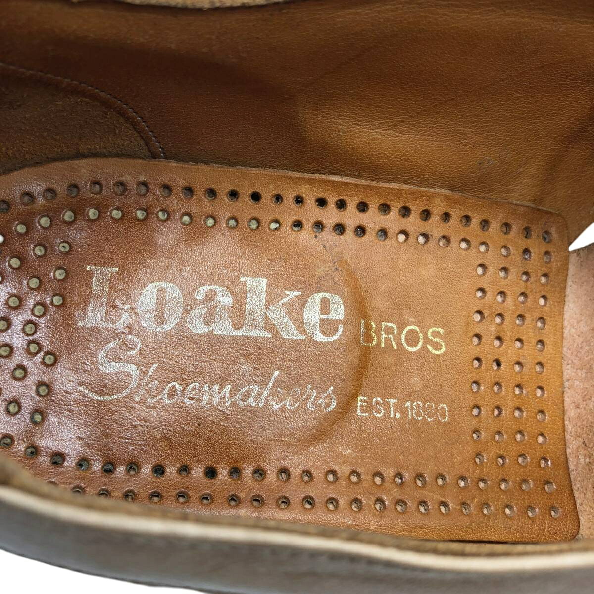 Loake/ローク プレーントゥシューズ