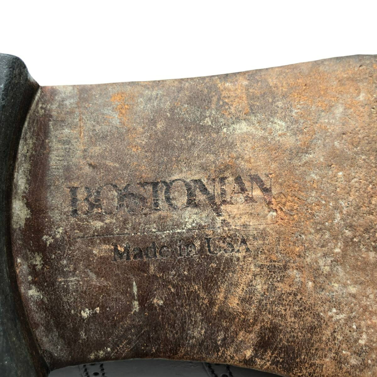 古着 ボストニアン Bostonian フルグローブ ストレートチップシューズ USA製 8 1/2 M メンズ26.5cm相当 /saa015365 【中古】 【261012】