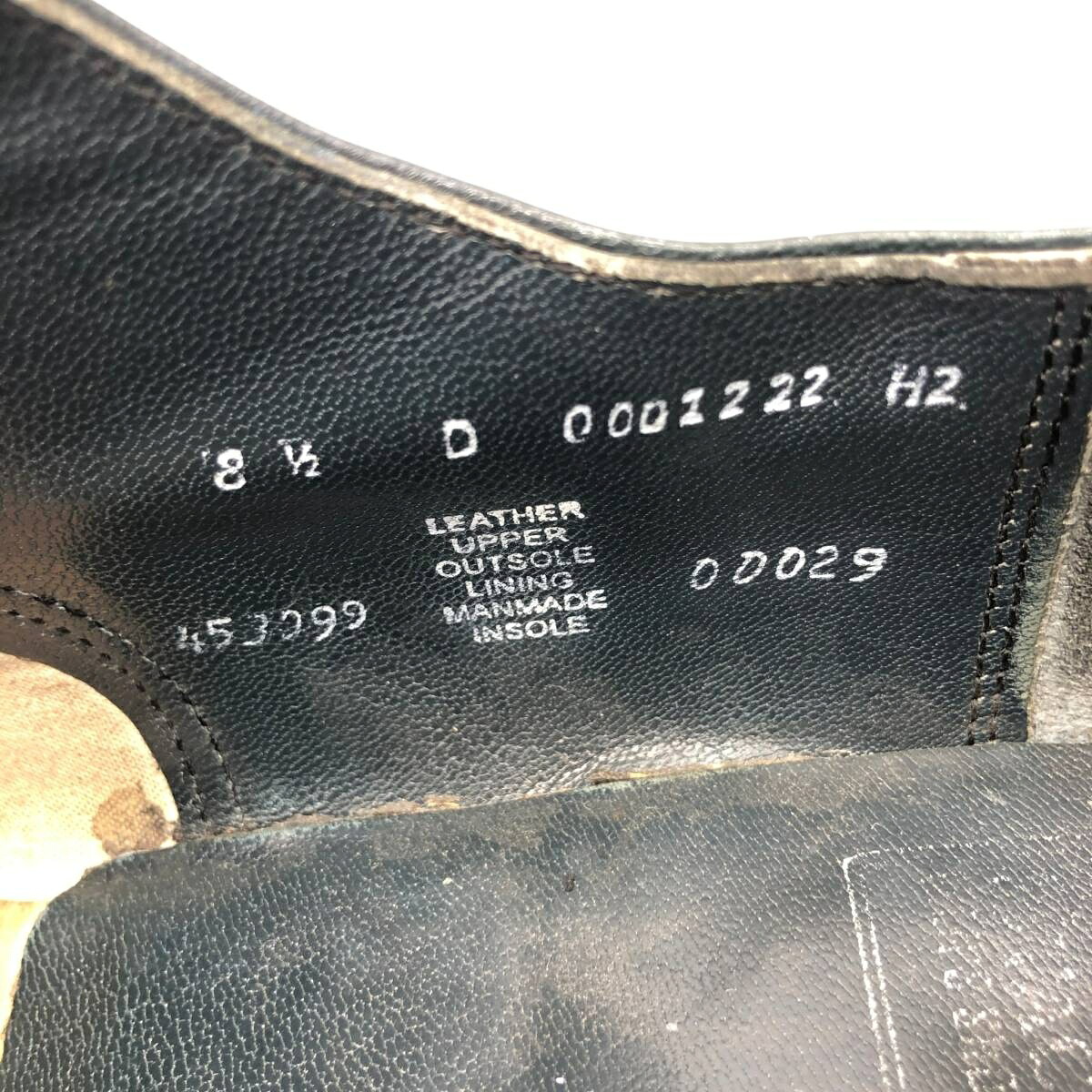 古着 ステイシー アダムス STACY ADAMS Madison パンチドキャップトゥ ストレートチップシューズ 8 1/2 メンズ26.5cm相当 /saa015368 【中古】 【261012】