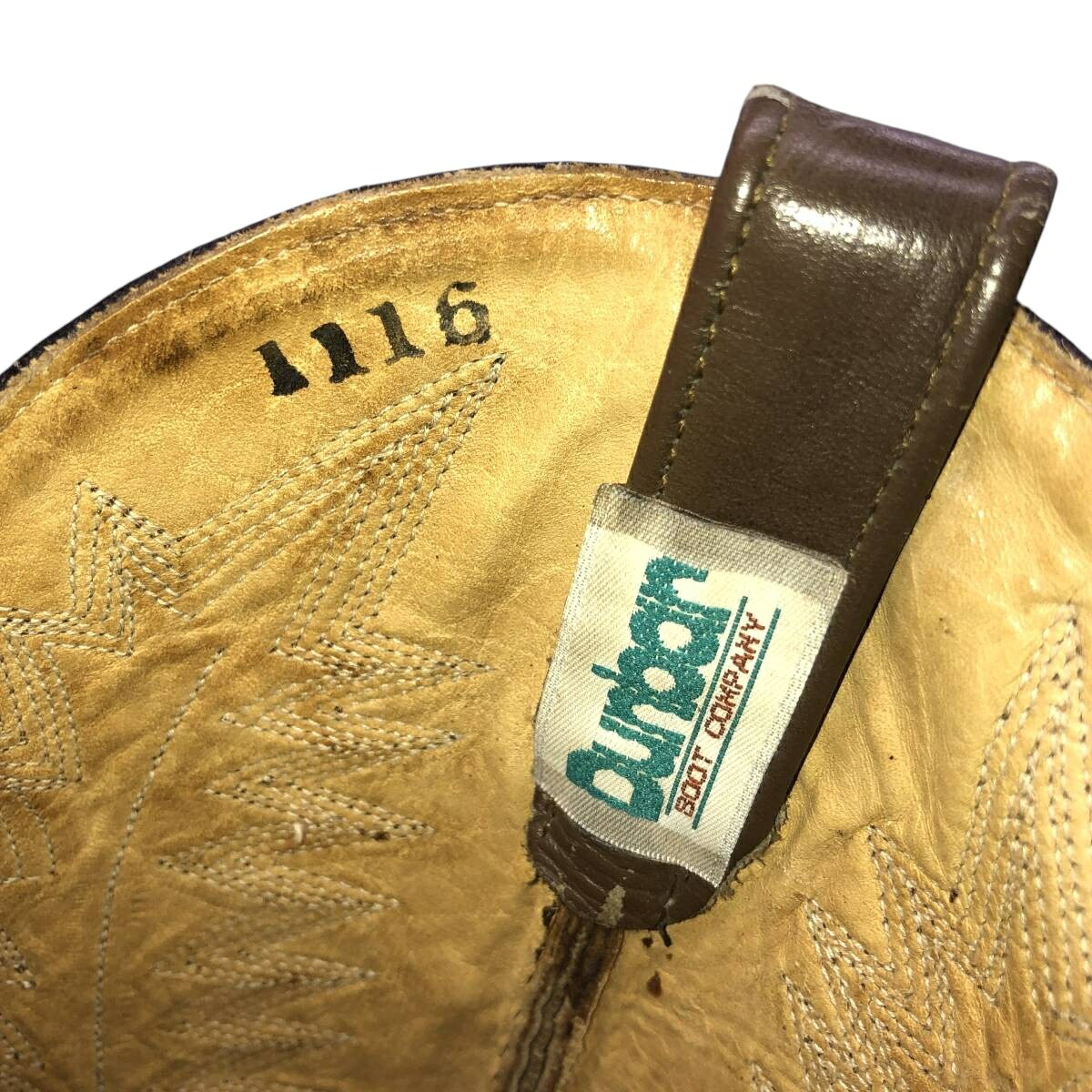 Dunbar BOOT COMPANY ウエスタンブーツ