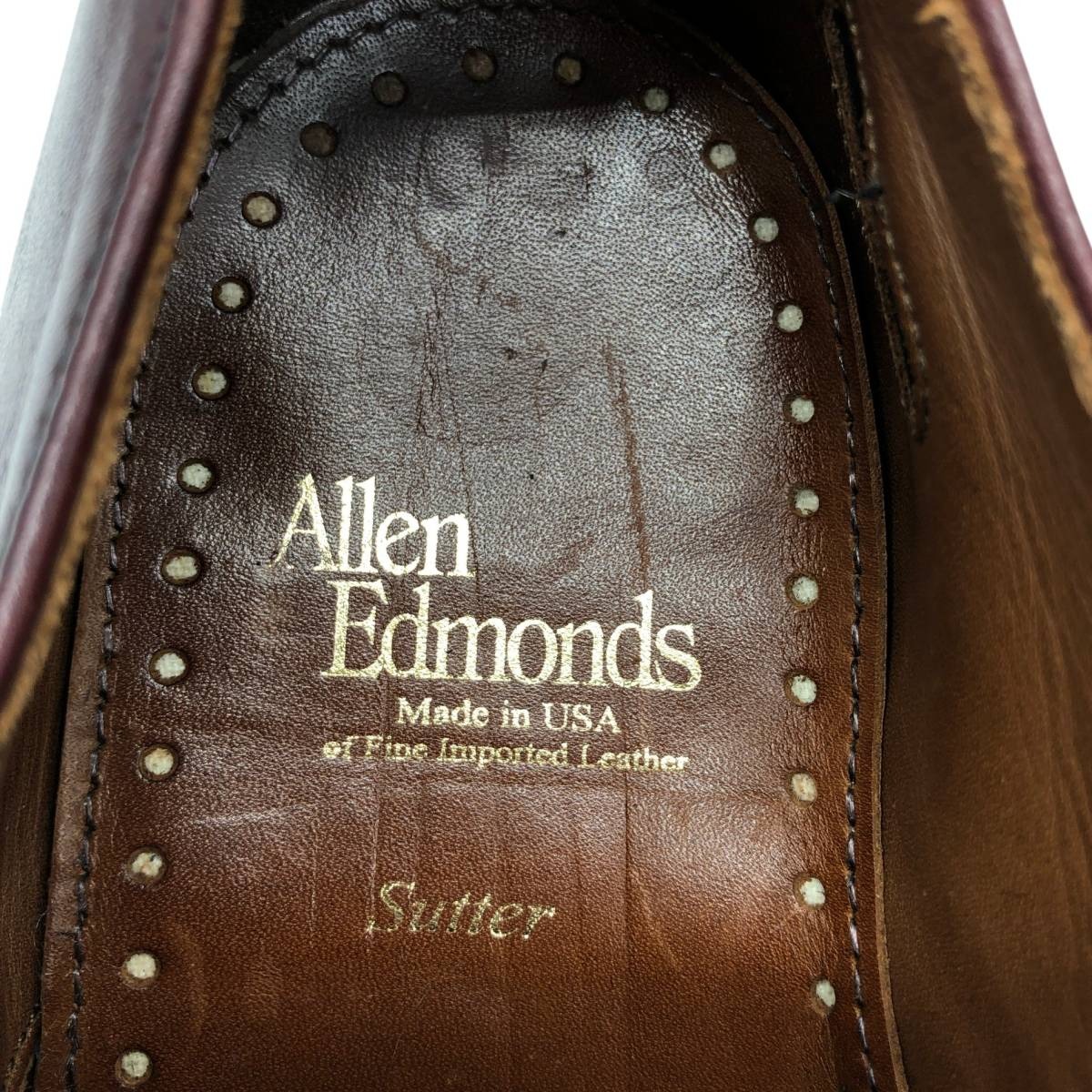 ALLEN EDMONDS/アレンエドモンズ Sutter プレーントゥシューズ
