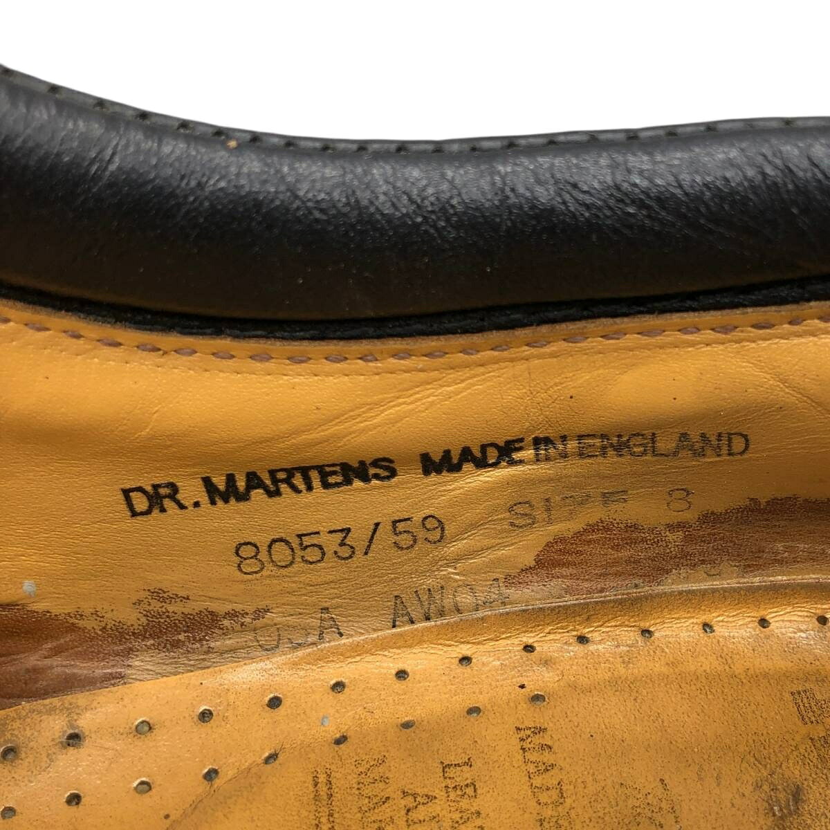 古着 ドクターマーチン Dr.Martens 8053 5ホールシューズ 英国製 8 メンズ27.0cm相当 /saa017071 【中古】 【261012】