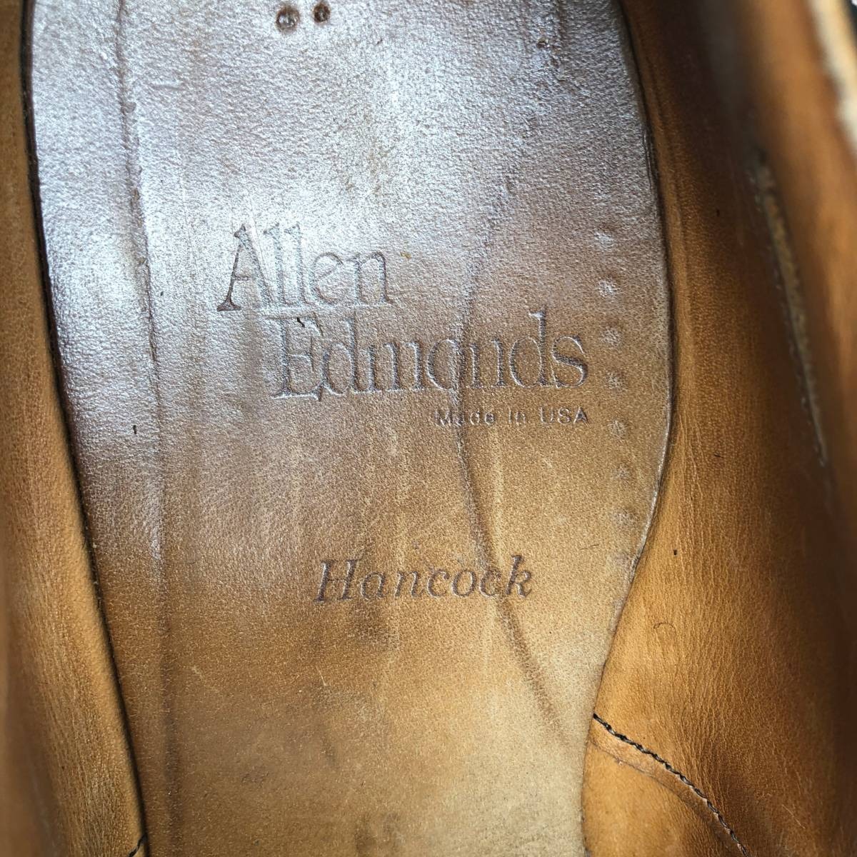 ALLEN EDMONDS/アレンエドモンズ Hancock Uチップシューズ