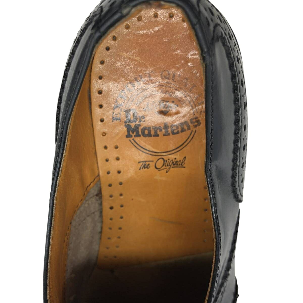 古着 ドクターマーチン Dr.Martens ウイングチップ フルブローグ 3ホールシューズ 英国製 6 レディース25.0cm相当 /saa013859 【中古】 【250905】 【Elulu/エルル】 【SS2606_10】