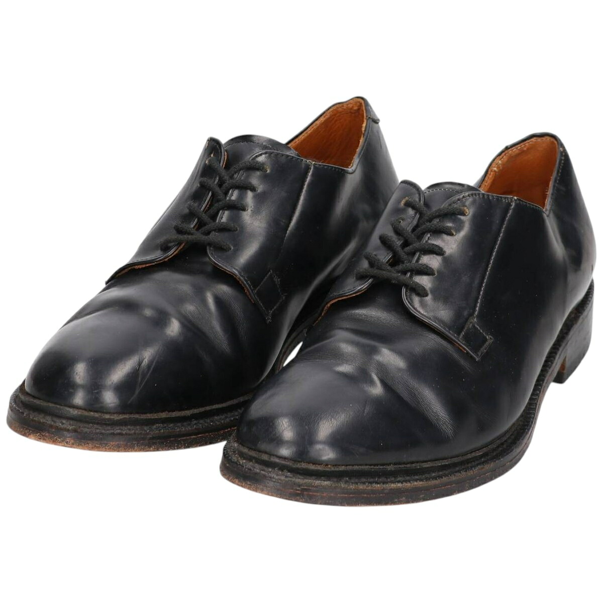 ROYAL TWEED プレーントゥシューズ